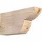 Ekena Millwork Crestline Smooth Rafter Tail, Douglas Fir, 5 1/2"W x 12"H x 24"L RFT06X12X24CRE00SDF - alternate 1